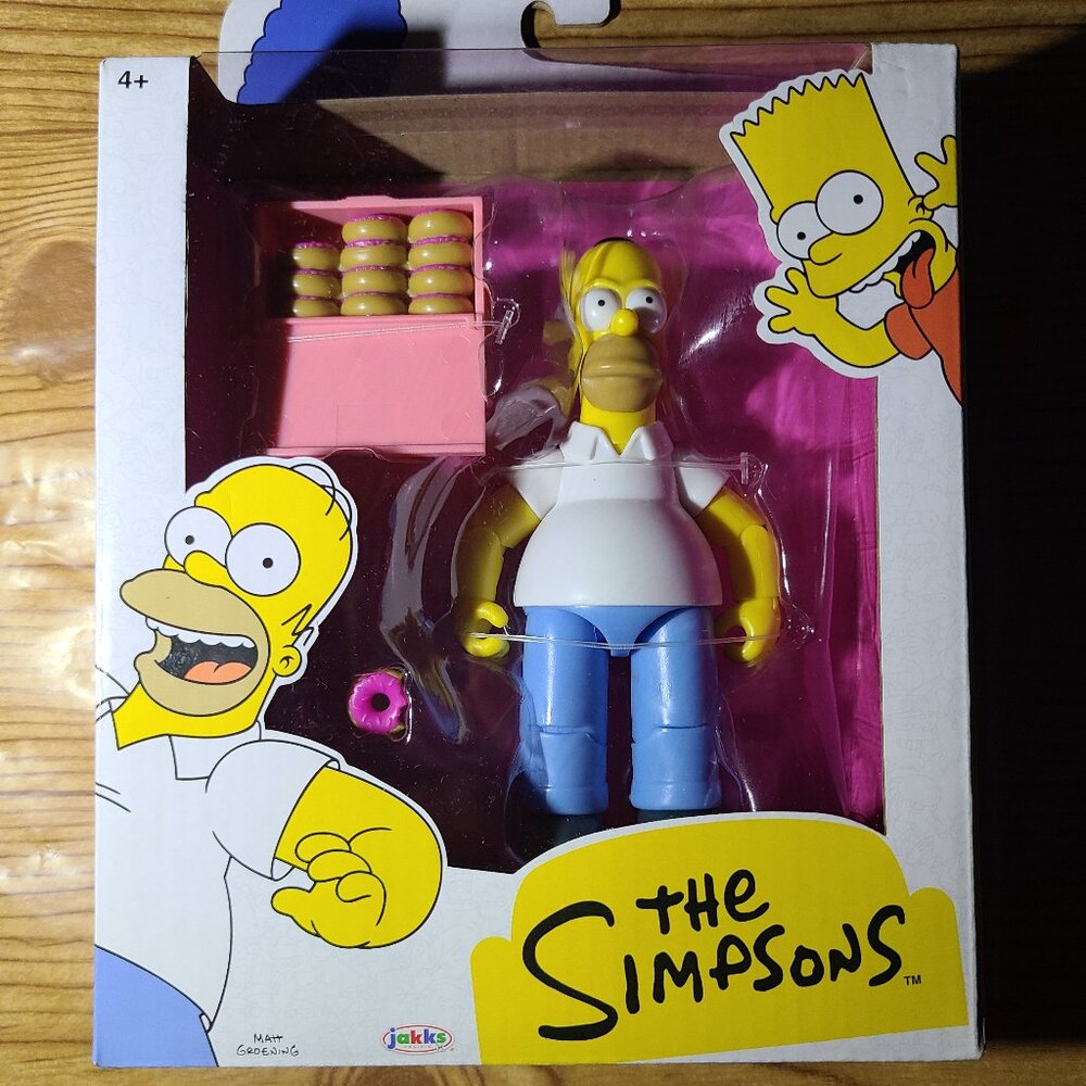 Homer Simpsons 6” Jakks The Simpsons mini figure (NEW)